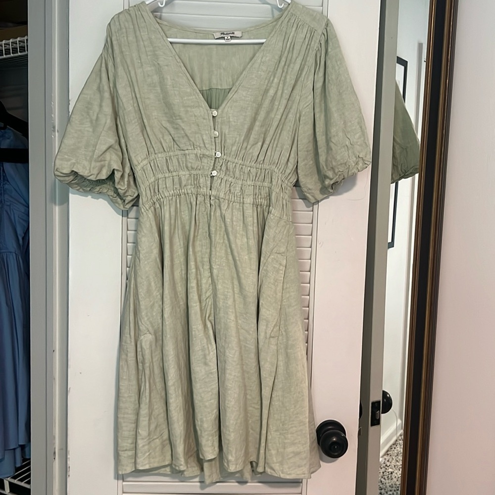Madewell Green Dress